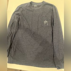 Grey Guy Harvey long sleeve Shirt NWOT